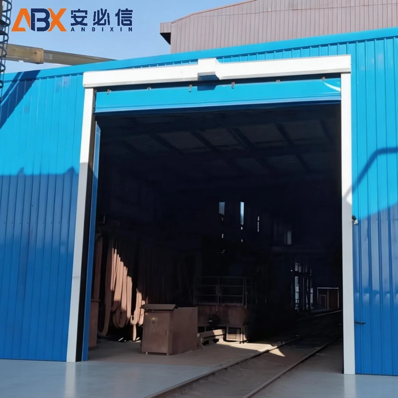 营口市软帘堆积门